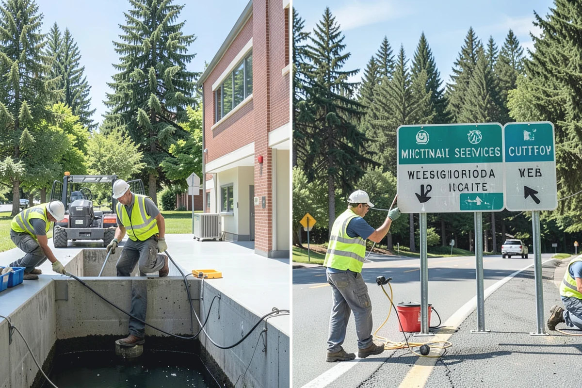 Poured-in-Place Surfacing in Renton, King County, WA - Prepare and compact the sub-base and confirm drainage