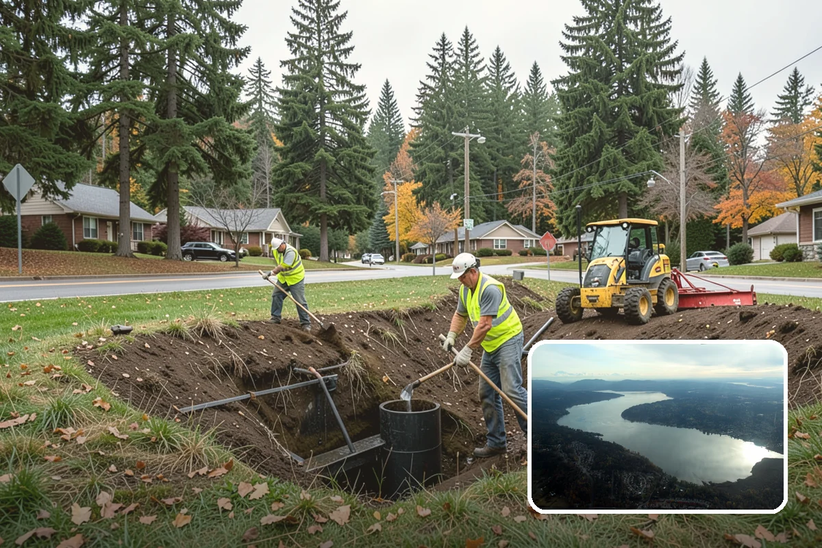 Poured-in-Place Surfacing in Sammamish, King County, WA - Provides ADA-accessible, wheelchair-firm play surfacing