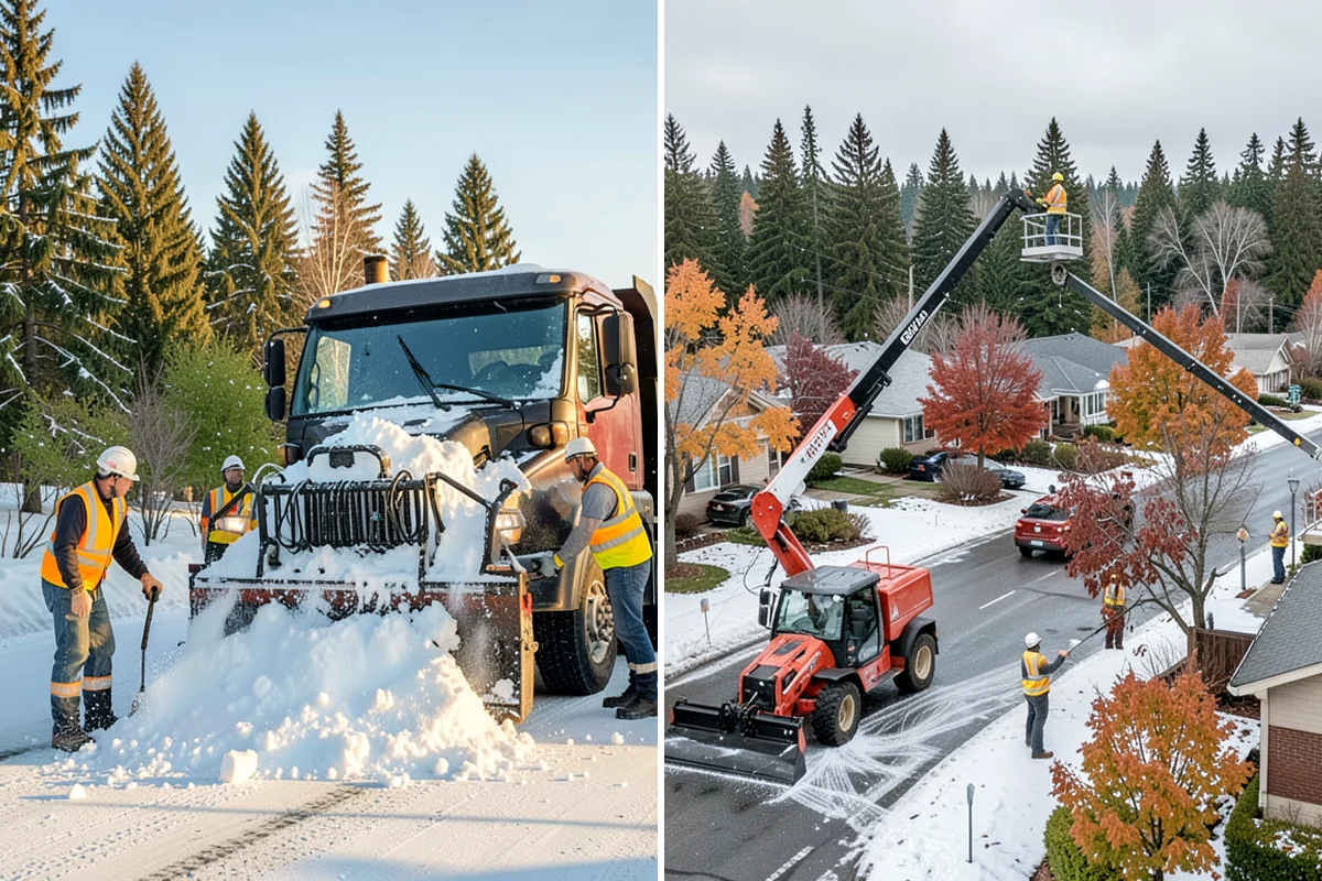 Poured-in-Place Surfacing in Snoqualmie, King County, WA - Prepare and compact the sub-base and confirm drainage
