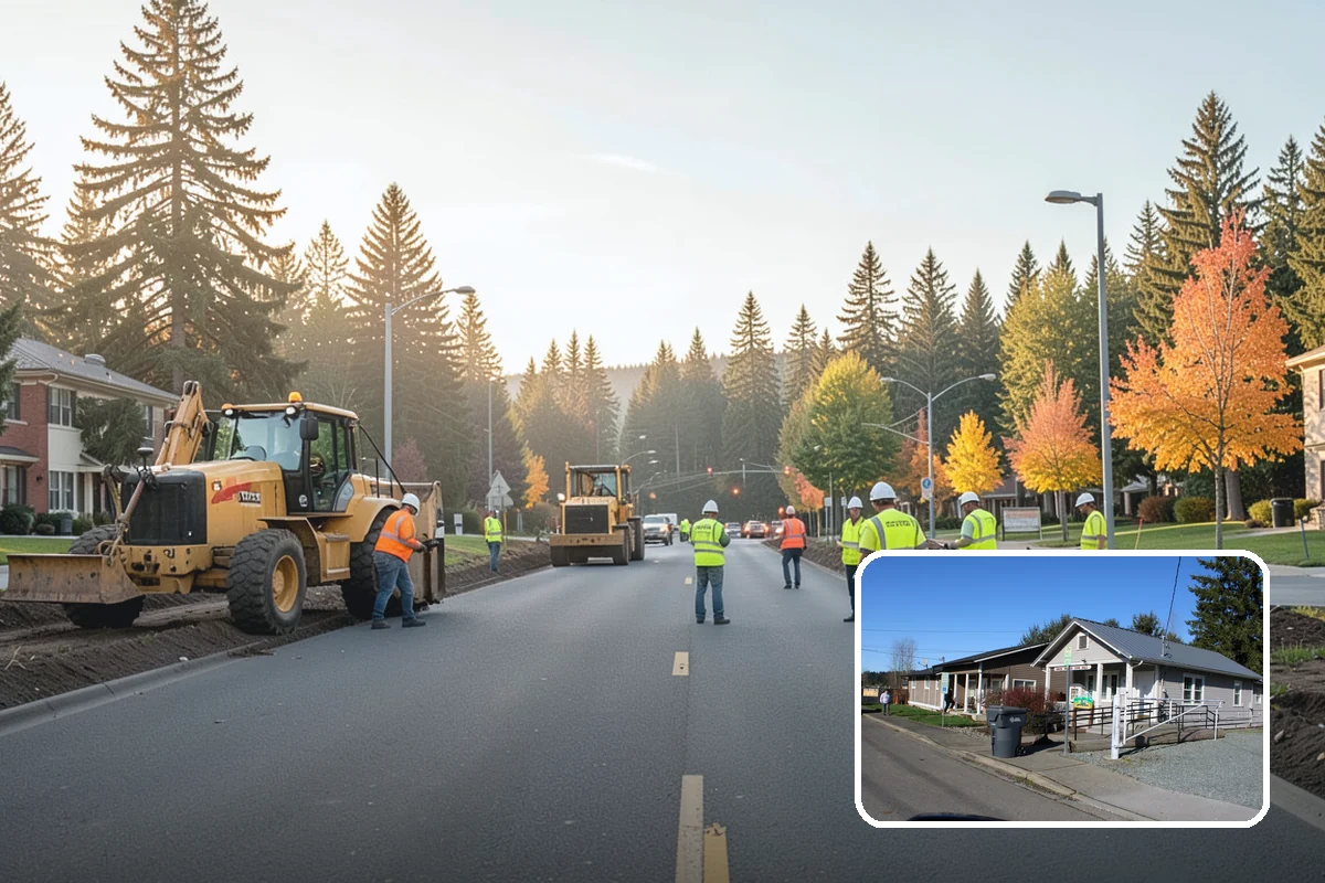 Poured-in-Place Surfacing in South Prairie, Pierce County, WA - Provides ADA-accessible, wheelchair-firm play surfacing