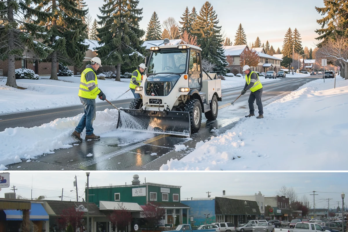 Poured-in-Place Surfacing in Stanwood, Snohomish County, WA - Poured-in-place surfacing requires dry, moderate temperatures to cure properly, so installation is scheduled for the summer...