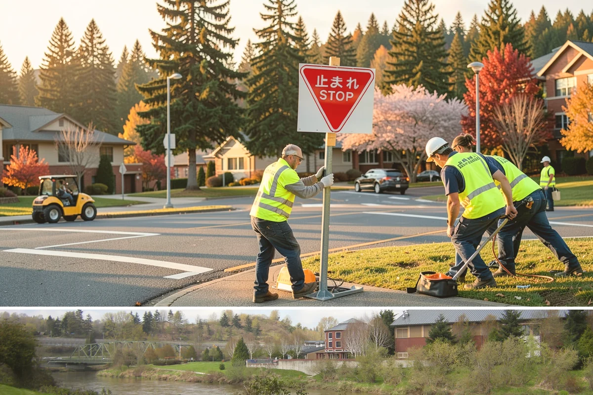Poured-in-Place Surfacing in Tukwila, King County, WA - Poured-in-place surfacing requires dry, moderate temperatures to cure properly, so installation is scheduled for the summer...