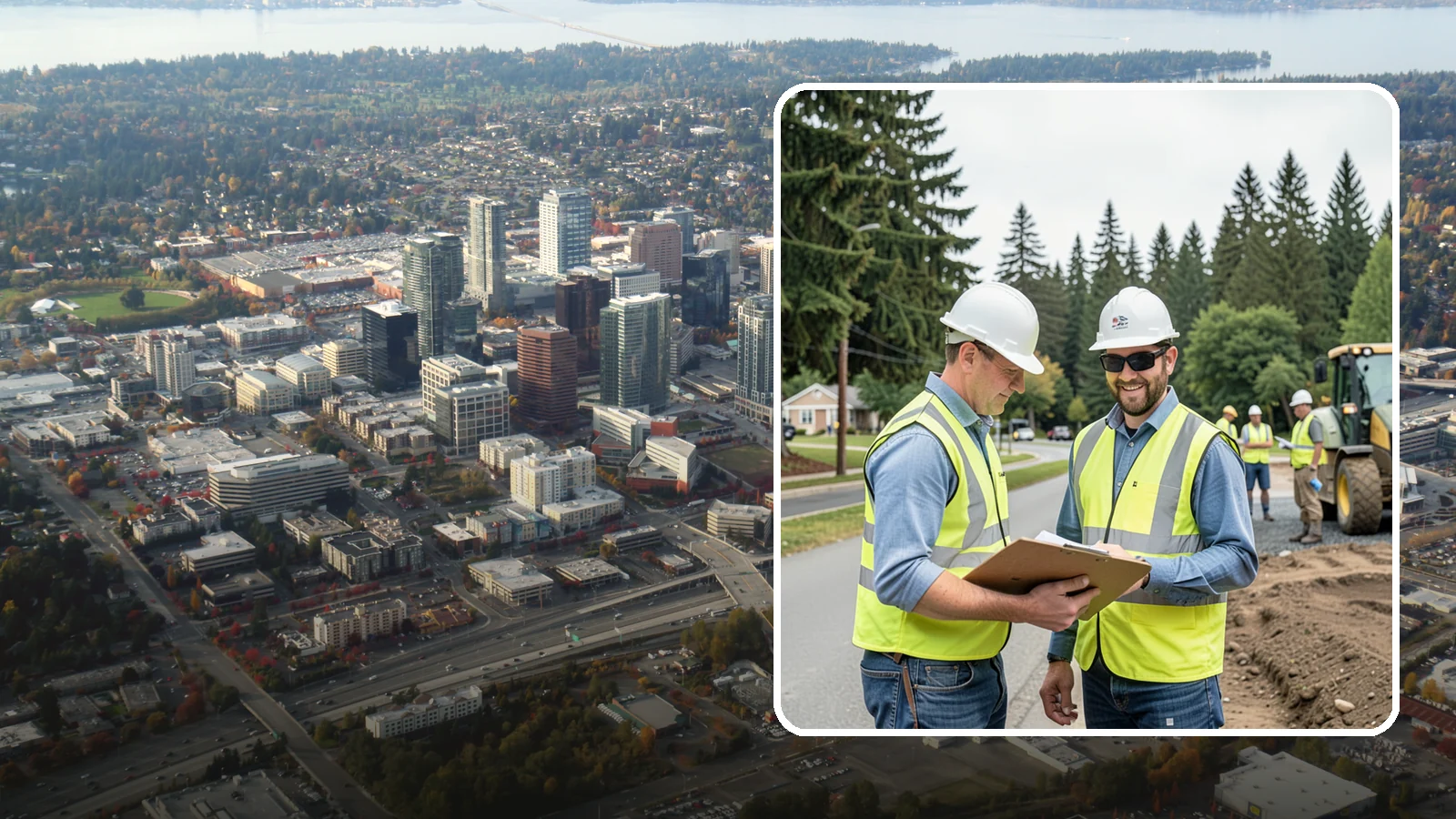 Prevailing Wage Projects in Bellevue, King County, WA - Public works delivery in full compliance with Washington prevailing wage law under RCW 39.12.