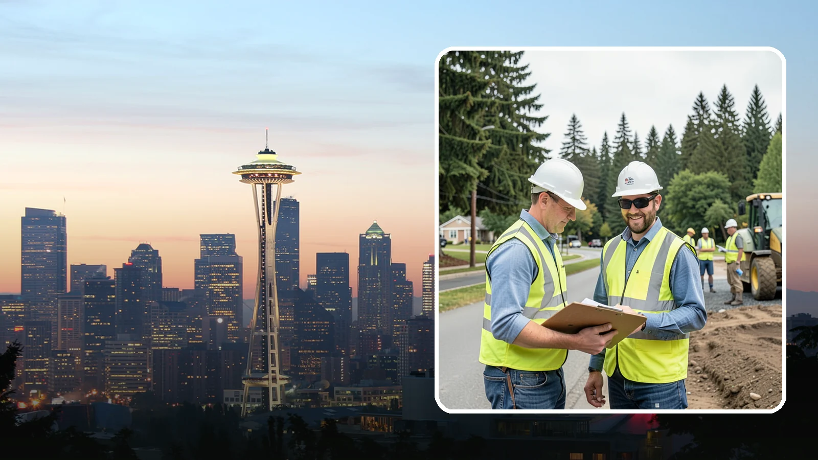 Prevailing Wage Projects in Seattle, King County, WA - Public works delivery in full compliance with Washington prevailing wage law under RCW 39.12.