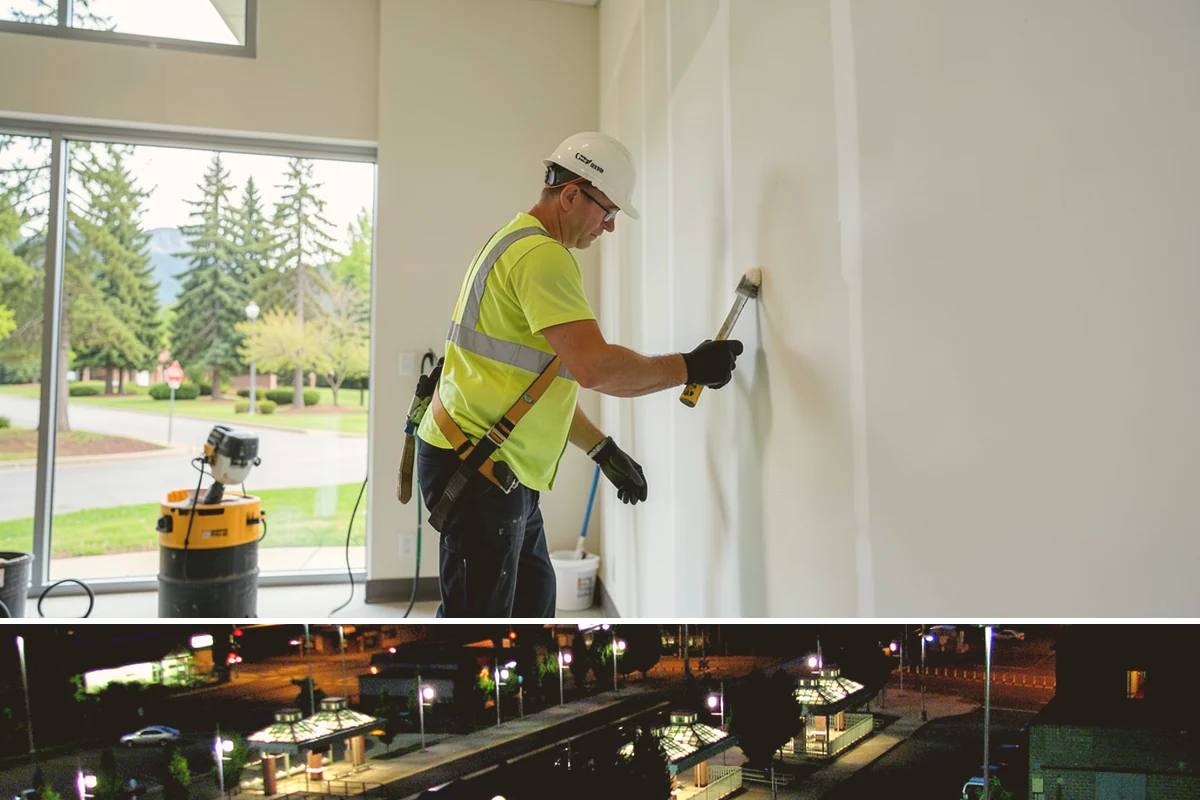 Public Building Carpentry in Auburn, King County, WA - Interior carpentry proceeds year-round, and school or facility projects are often best scheduled during closures and...