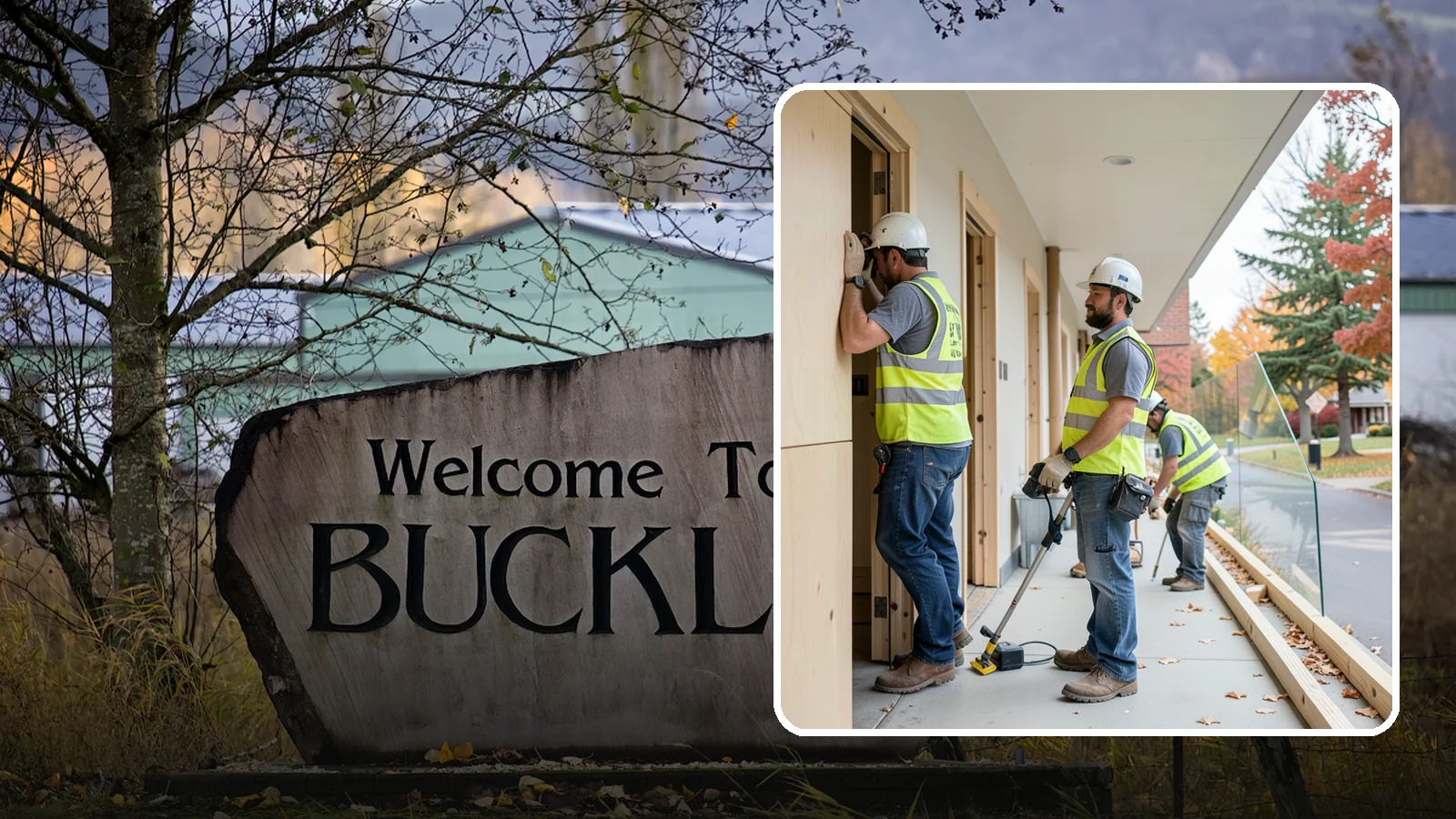 Public Building Carpentry in Buckley, Pierce County, WA - Rough and finish carpentry for public buildings, from framing repairs to trim and casework.