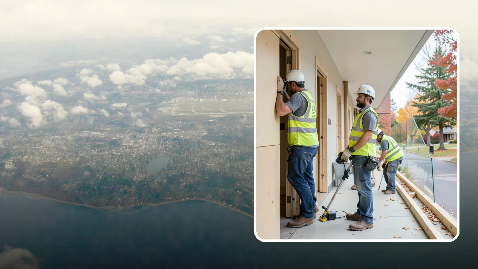 Public Building Carpentry in Burien, King County, WA - Rough and finish carpentry for public buildings, from framing repairs to trim and casework.