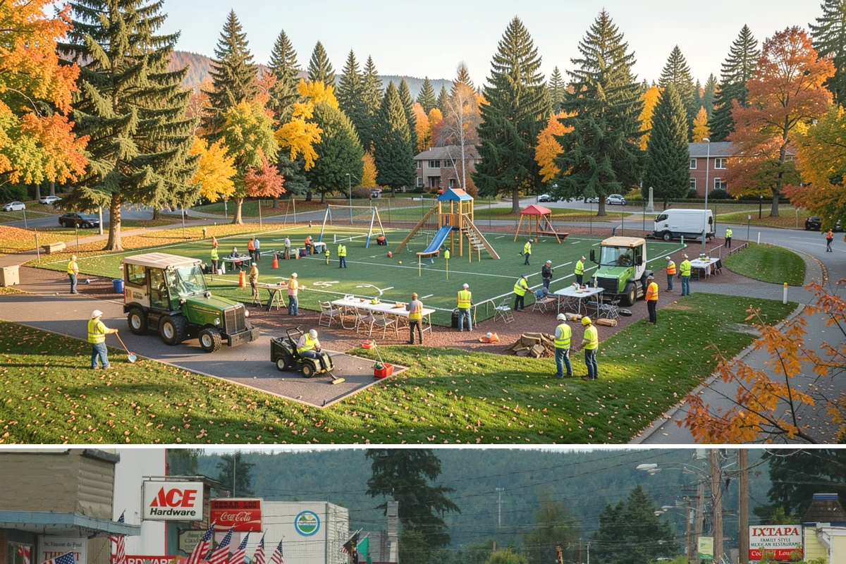 Public Building Carpentry in Carnation, King County, WA - Interior carpentry proceeds year-round, and school or facility projects are often best scheduled during closures and...