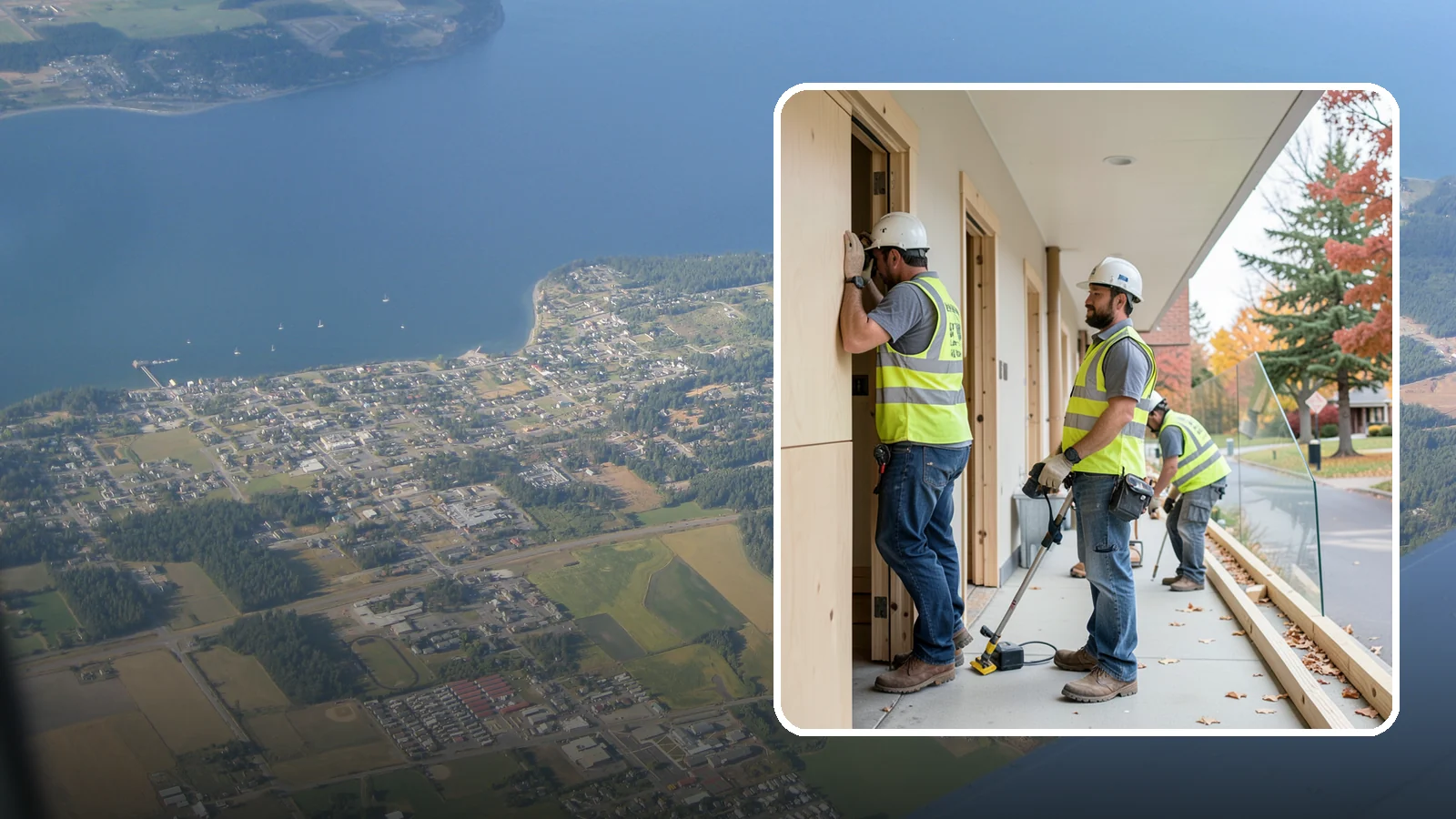 Public Building Carpentry in Coupeville, Island County, WA - Rough and finish carpentry for public buildings, from framing repairs to trim and casework.