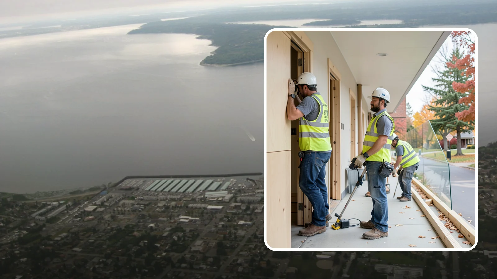 Public Building Carpentry in Des Moines, King County, WA - Rough and finish carpentry for public buildings, from framing repairs to trim and casework.