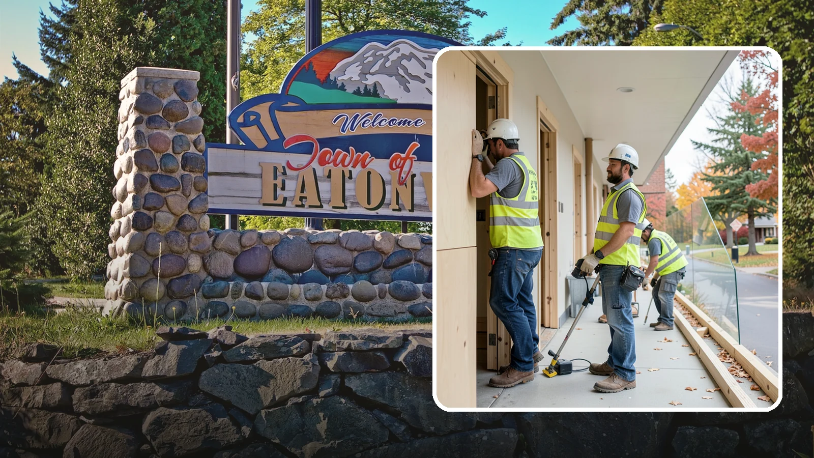 Public Building Carpentry in Eatonville, Pierce County, WA - Rough and finish carpentry for public buildings, from framing repairs to trim and casework.