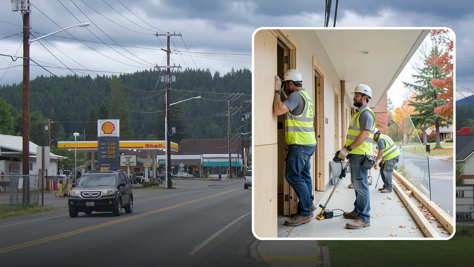 Public Building Carpentry in Granite Falls, Snohomish County, WA - Rough and finish carpentry for public buildings, from framing repairs to trim and casework.