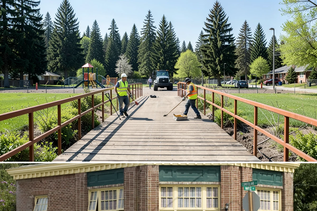 Public Building Carpentry in Hamilton, Skagit County, WA - Interior carpentry proceeds year-round, and school or facility projects are often best scheduled during closures and...