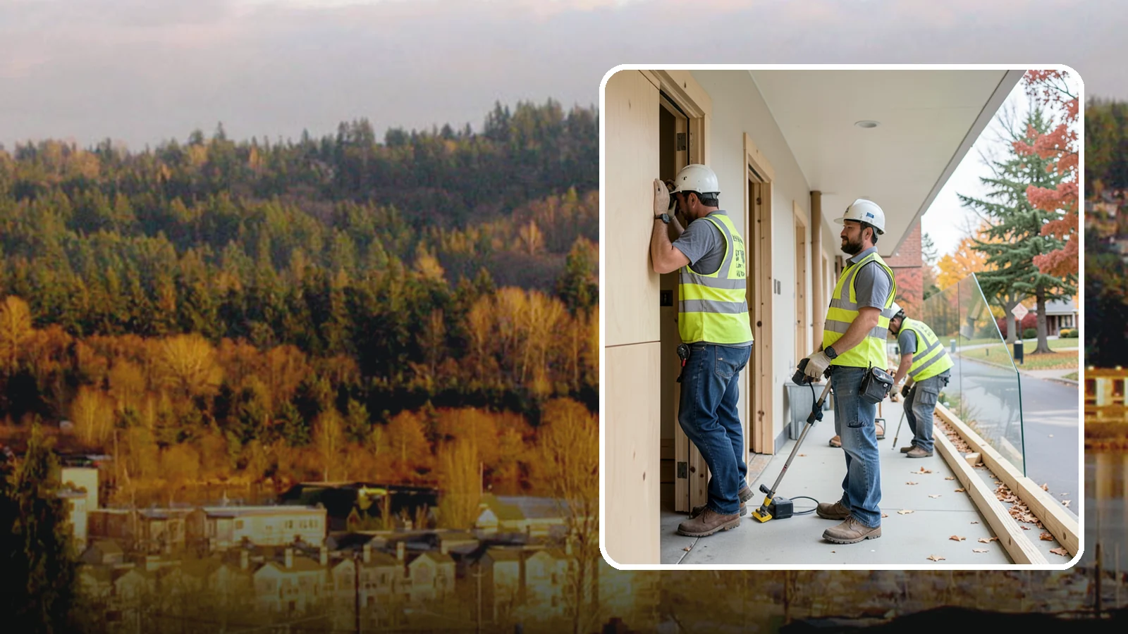 Public Building Carpentry in Kenmore, King County, WA - Rough and finish carpentry for public buildings, from framing repairs to trim and casework.