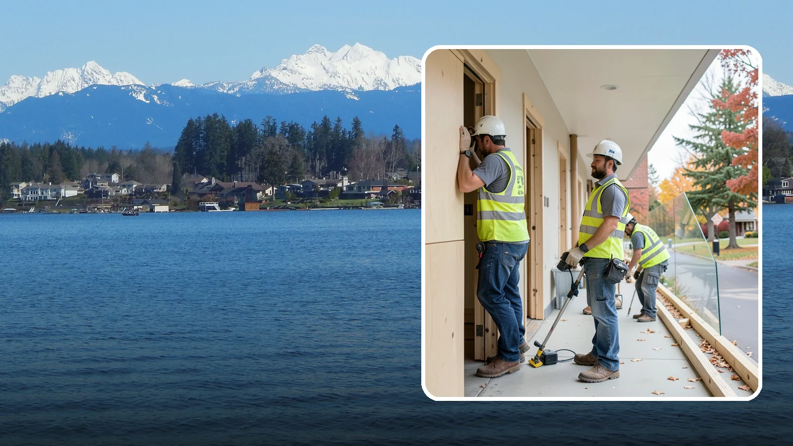 Public Building Carpentry in Lake Stevens, Snohomish County, WA - Rough and finish carpentry for public buildings, from framing repairs to trim and casework.