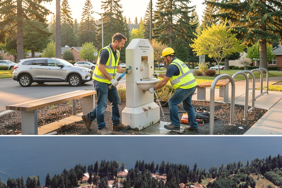 Public Building Carpentry in Lakewood, Pierce County, WA - Interior carpentry proceeds year-round, and school or facility projects are often best scheduled during closures and...