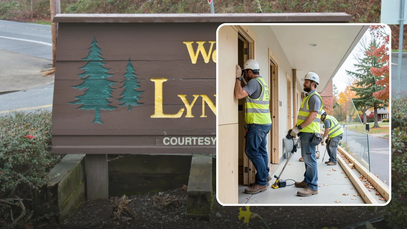 Public Building Carpentry in Lynnwood, Snohomish County, WA - Rough and finish carpentry for public buildings, from framing repairs to trim and casework.