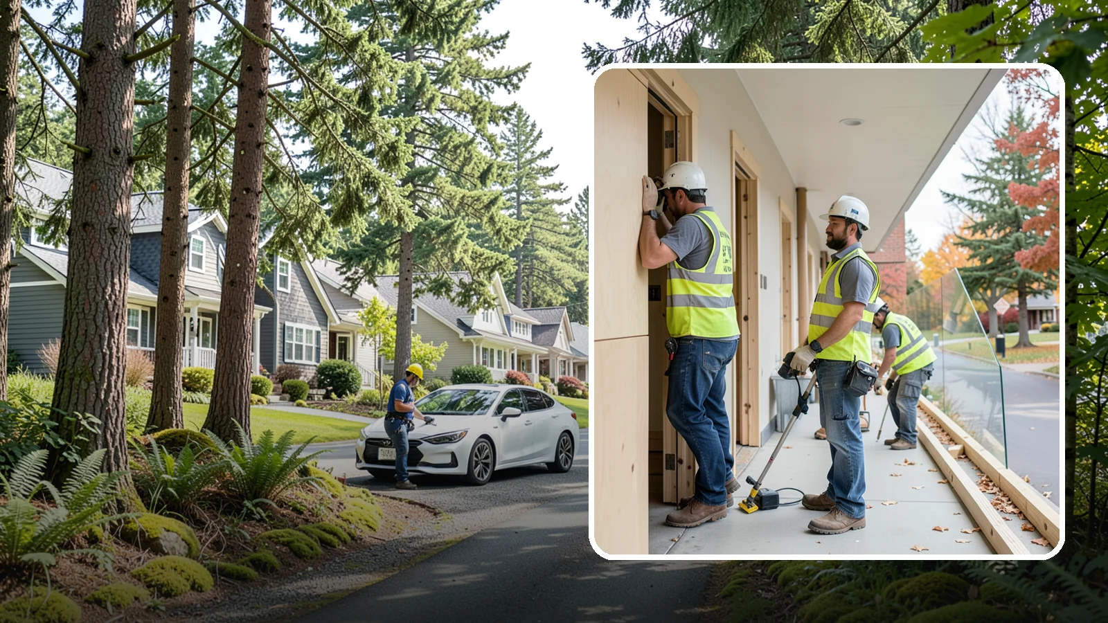 Public Building Carpentry in Normandy Park, King County, WA - Rough and finish carpentry for public buildings, from framing repairs to trim and casework.
