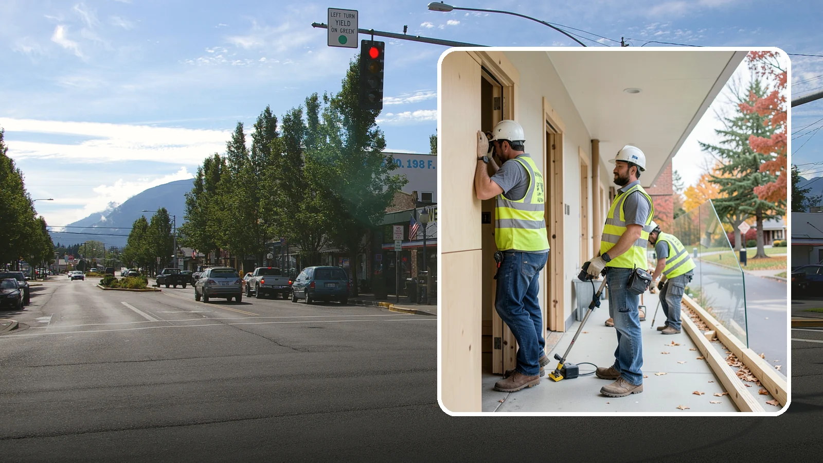 Public Building Carpentry in North Bend, King County, WA - Rough and finish carpentry for public buildings, from framing repairs to trim and casework.