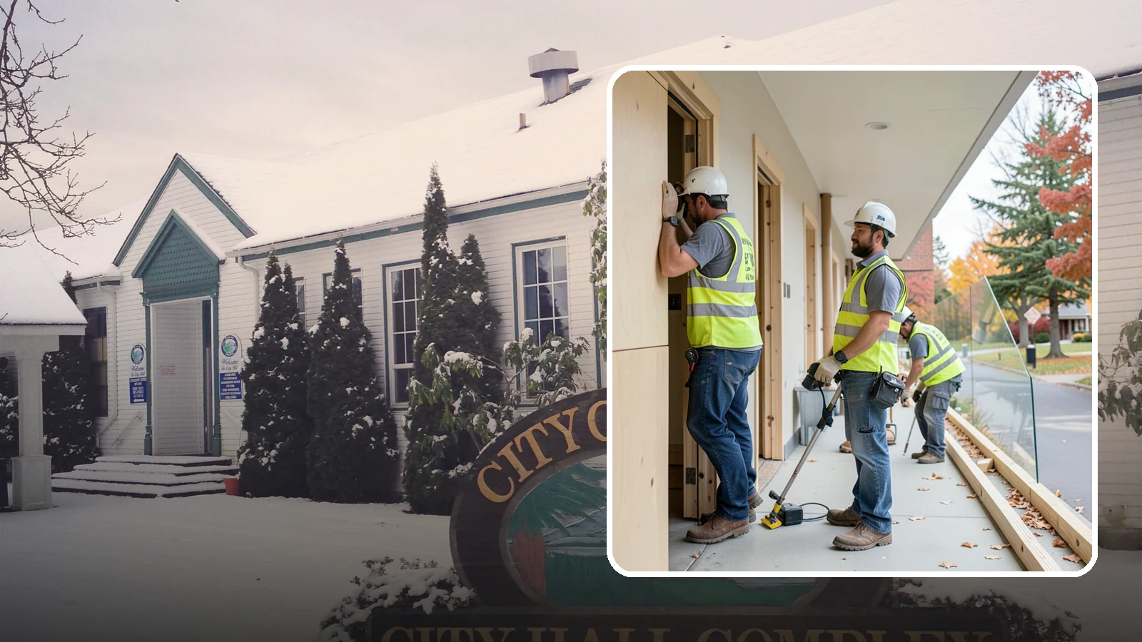Public Building Carpentry in Pacific, King County, WA - Rough and finish carpentry for public buildings, from framing repairs to trim and casework.