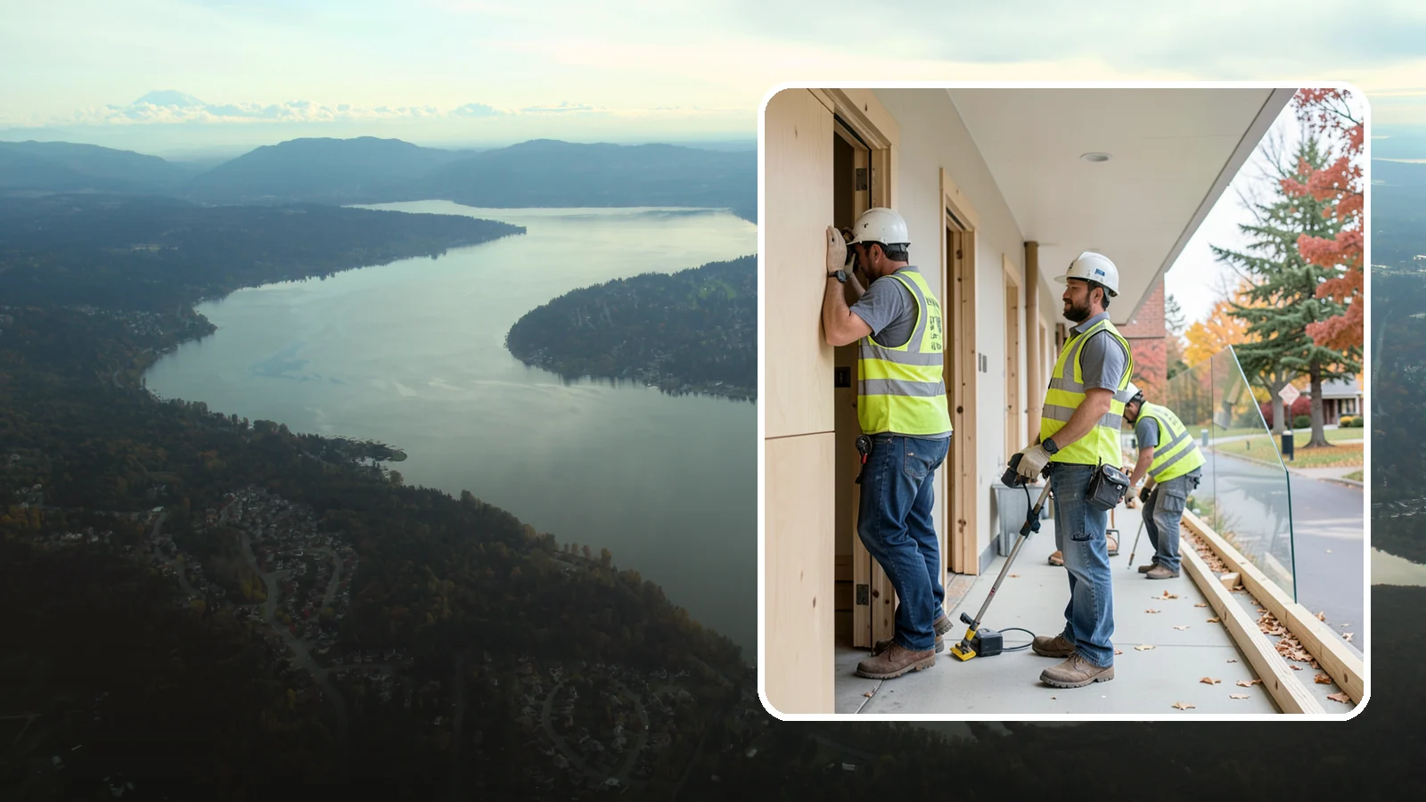 Public Building Carpentry in Sammamish, King County, WA - Rough and finish carpentry for public buildings, from framing repairs to trim and casework.