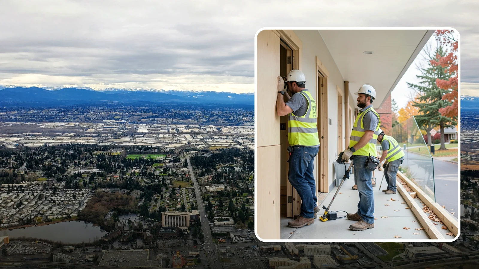 Public Building Carpentry in SeaTac, King County, WA - Rough and finish carpentry for public buildings, from framing repairs to trim and casework.