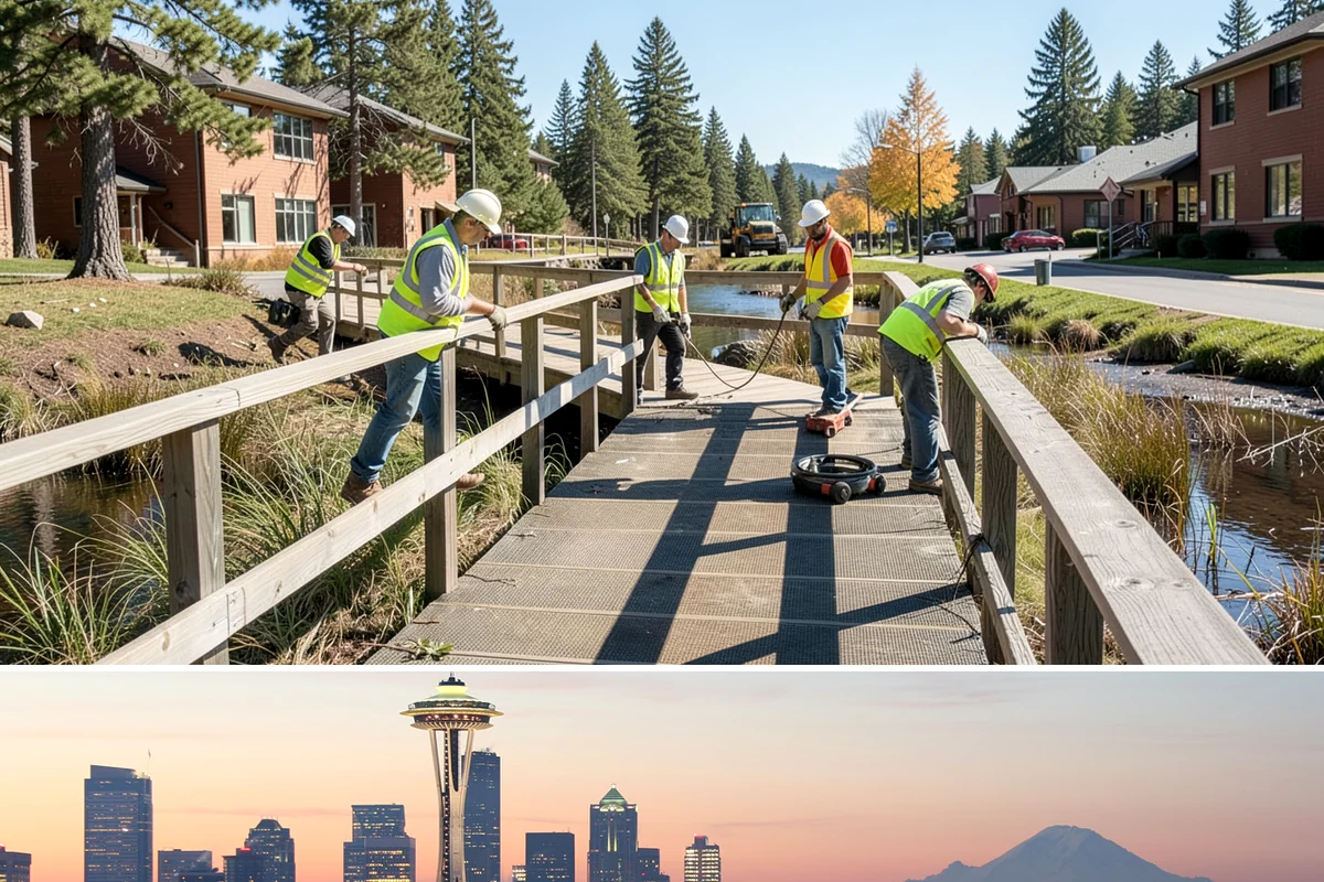 Public Building Carpentry in Seattle, King County, WA - Interior carpentry proceeds year-round, and school or facility projects are often best scheduled during closures and...