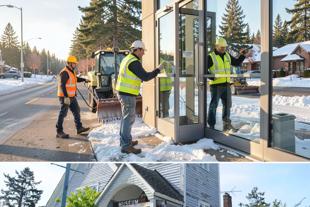 Public Building Carpentry in Steilacoom, Pierce County, WA - Interior carpentry proceeds year-round, and school or facility projects are often best scheduled during closures and...