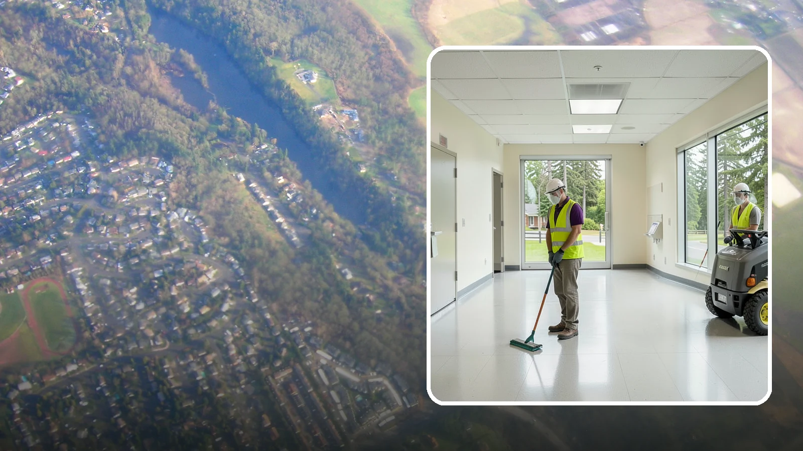 Public Building Janitorial in Algona, King County, WA - Recurring custodial service keeps city halls, community centers, and administrative offices clean, sanitary, and presentable for...