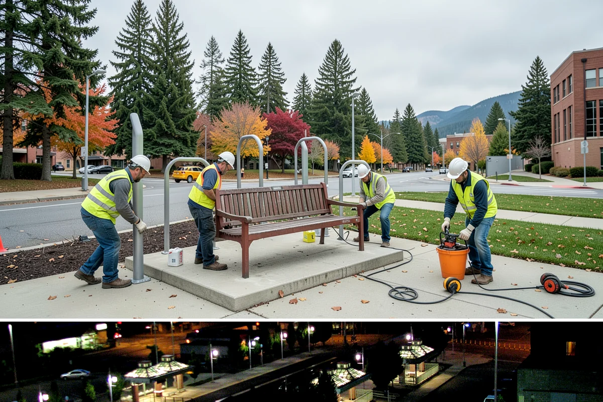 Public Building Janitorial in Auburn, King County, WA - Demand rises through the wet fall and winter months when tracked-in mud and moisture increase floor and entryway workloads.