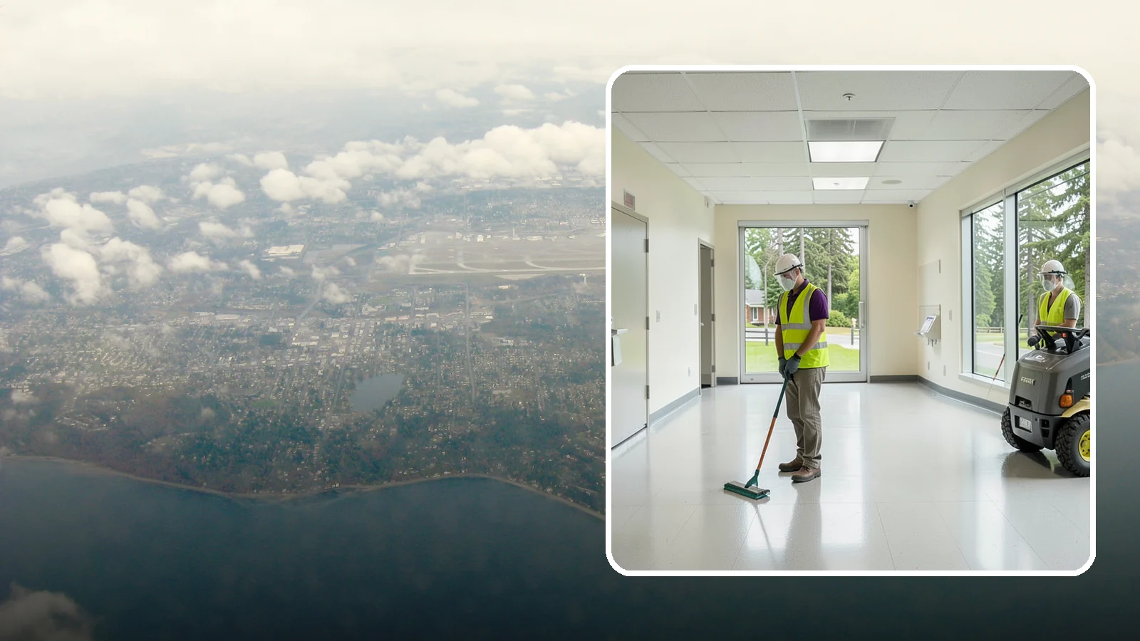 Public Building Janitorial in Burien, King County, WA - Recurring custodial service keeps city halls, community centers, and administrative offices clean, sanitary, and presentable for...