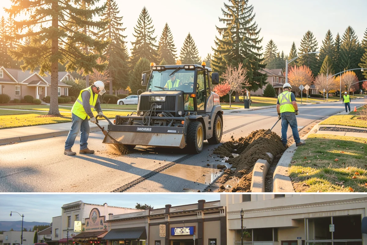 Public Building Janitorial in Burlington, Skagit County, WA - Demand rises through the wet fall and winter months when tracked-in mud and moisture increase floor and entryway workloads.