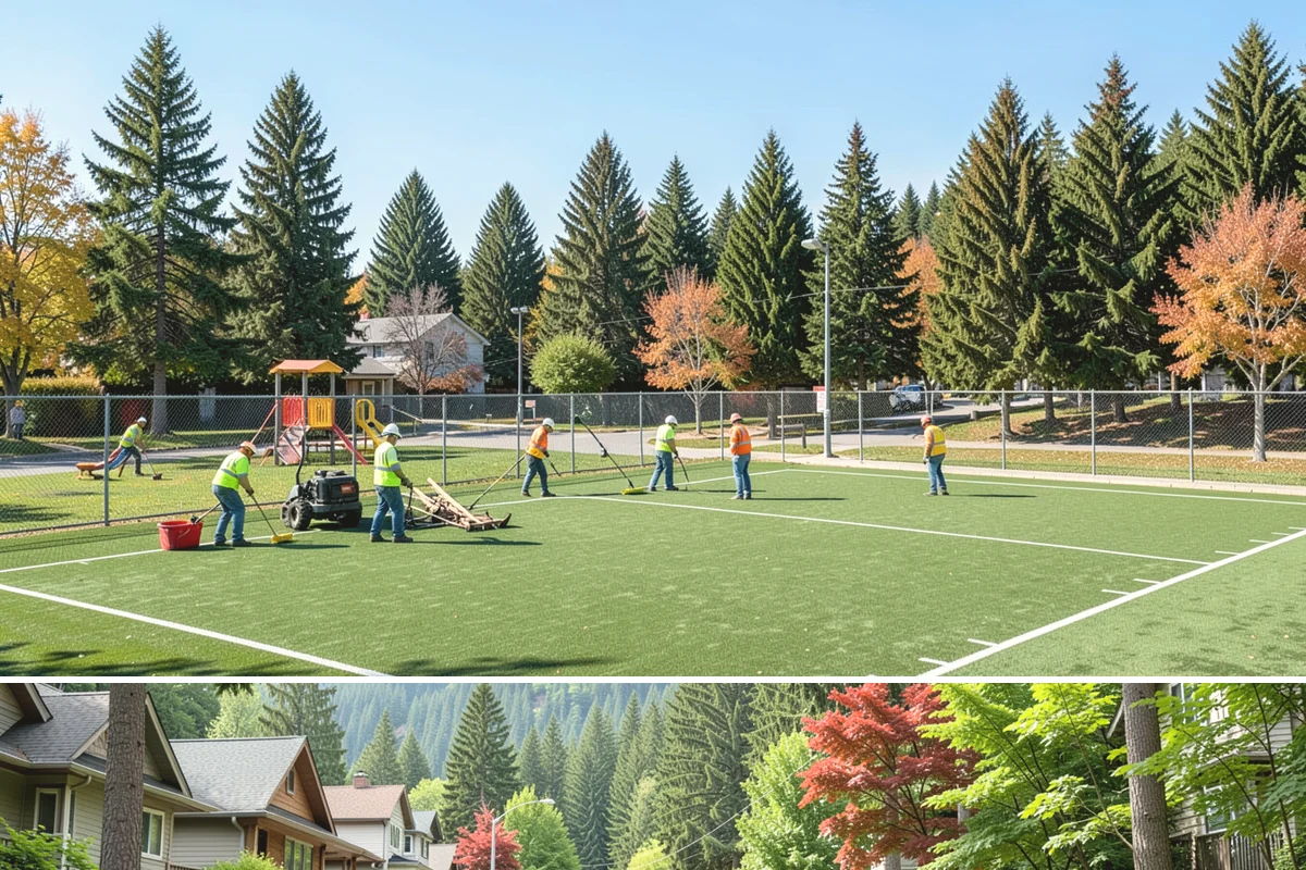 Public Building Janitorial in Darrington, Snohomish County, WA - Demand rises through the wet fall and winter months when tracked-in mud and moisture increase floor and entryway workloads.