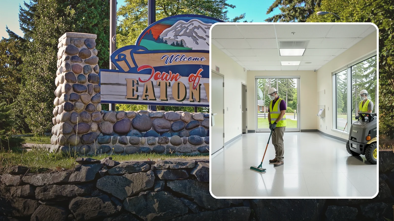 Public Building Janitorial in Eatonville, Pierce County, WA - Recurring custodial service keeps city halls, community centers, and administrative offices clean, sanitary, and presentable for...