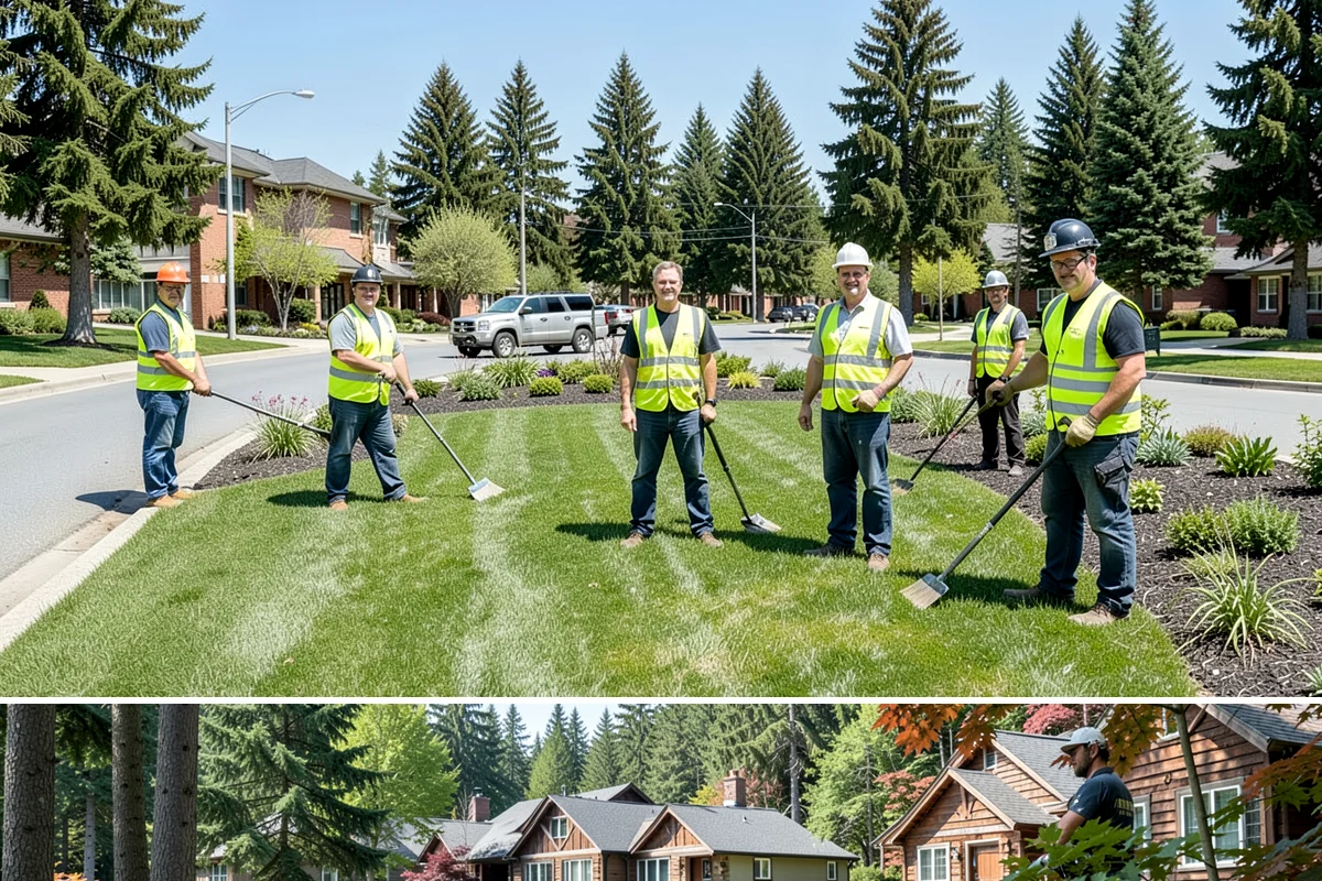 Public Building Janitorial in Edgewood, Pierce County, WA - Demand rises through the wet fall and winter months when tracked-in mud and moisture increase floor and entryway workloads.
