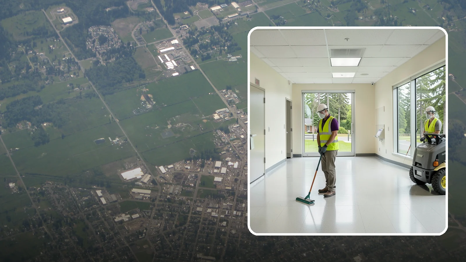 Public Building Janitorial in Enumclaw, King County, WA - Recurring custodial service keeps city halls, community centers, and administrative offices clean, sanitary, and presentable for...