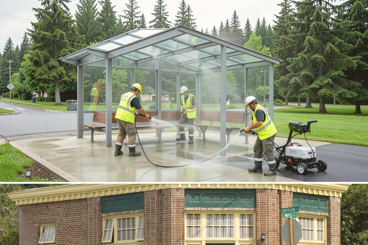Public Building Janitorial in Hamilton, Skagit County, WA - Demand rises through the wet fall and winter months when tracked-in mud and moisture increase floor and entryway workloads.