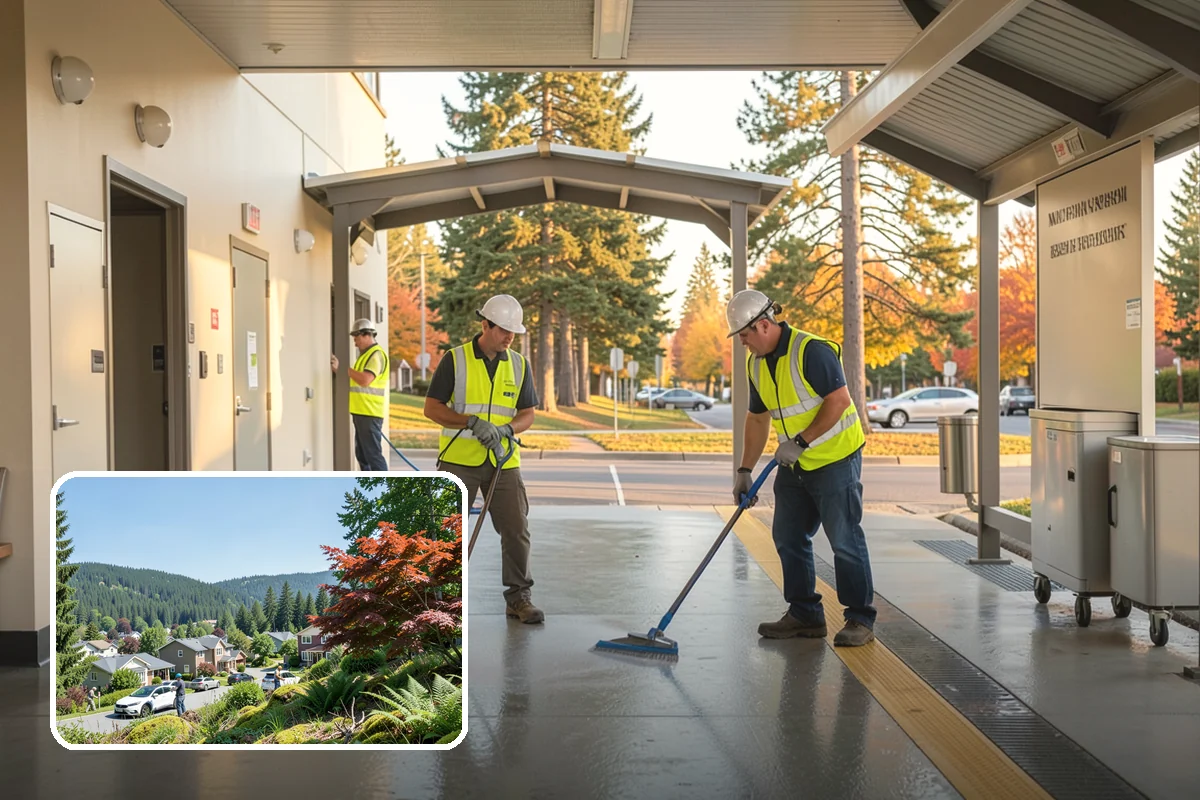 Public Building Janitorial in Index, Snohomish County, WA - Consistent appearance for public-facing counters and council chambers