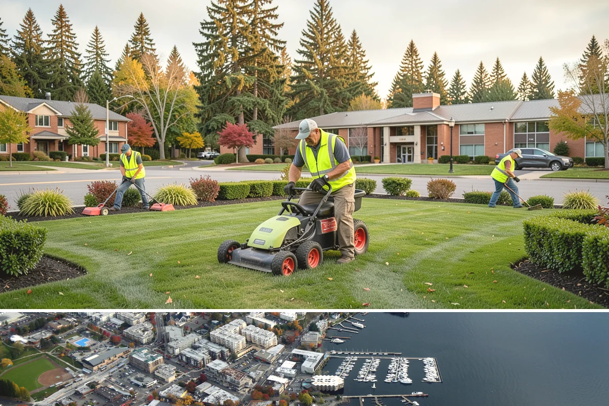 Public Building Janitorial in Kirkland, King County, WA - Demand rises through the wet fall and winter months when tracked-in mud and moisture increase floor and entryway workloads.