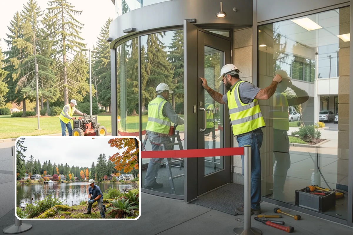Public Building Janitorial in La Conner, Skagit County, WA - Consistent appearance for public-facing counters and council chambers
