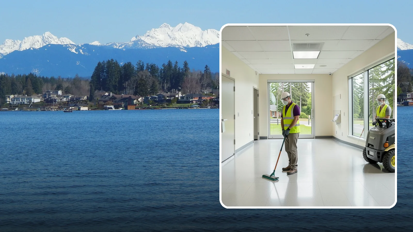Public Building Janitorial in Lake Stevens, Snohomish County, WA - Recurring custodial service keeps city halls, community centers, and administrative offices clean, sanitary, and presentable for...