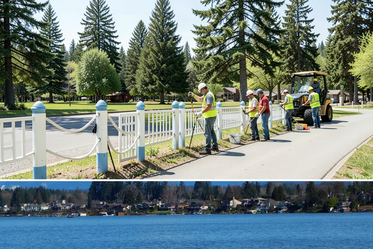 Public Building Janitorial in Lake Stevens, Snohomish County, WA - Demand rises through the wet fall and winter months when tracked-in mud and moisture increase floor and entryway workloads.