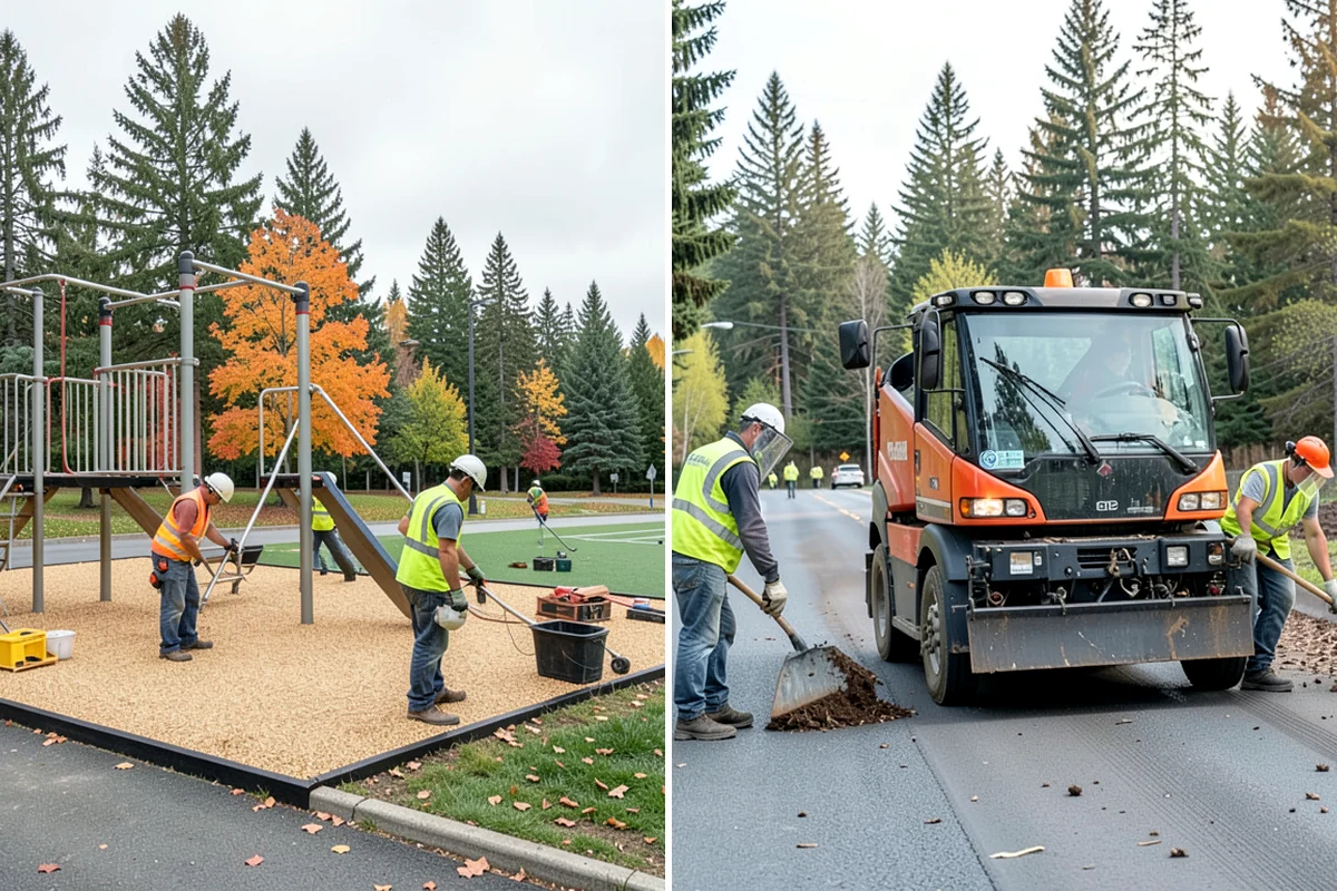 Public Building Janitorial in Lakewood, Pierce County, WA - Walk each building and confirm scope, security access, and cleaning frequencies