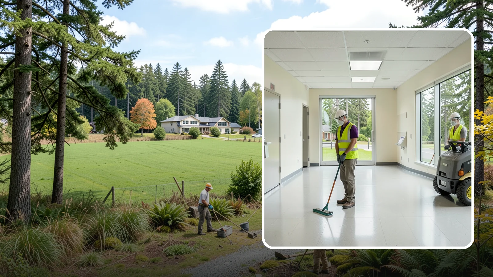 Public Building Janitorial in Lyman, Skagit County, WA - Recurring custodial service keeps city halls, community centers, and administrative offices clean, sanitary, and presentable for...