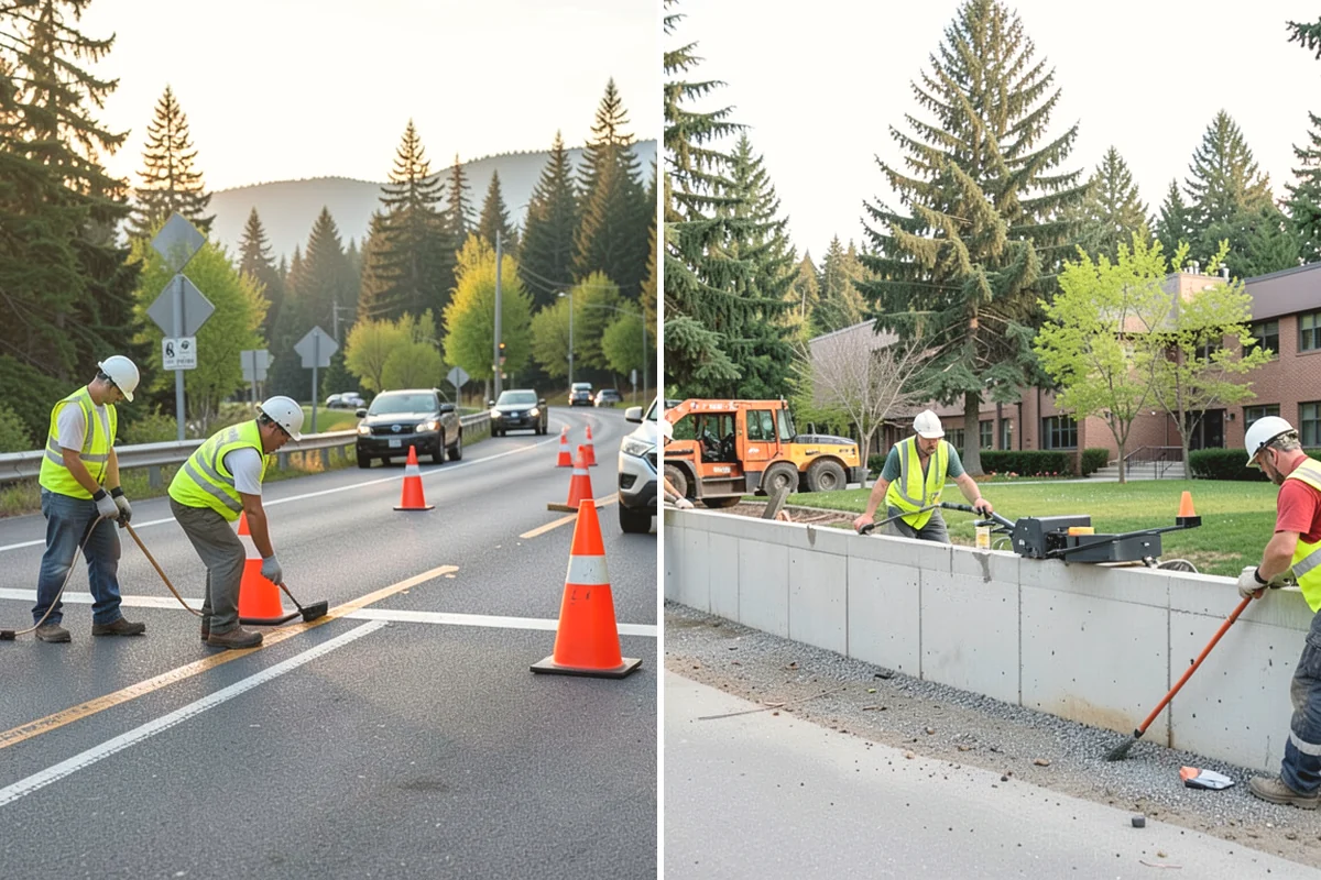 Public Building Janitorial in Mercer Island, King County, WA - Walk each building and confirm scope, security access, and cleaning frequencies