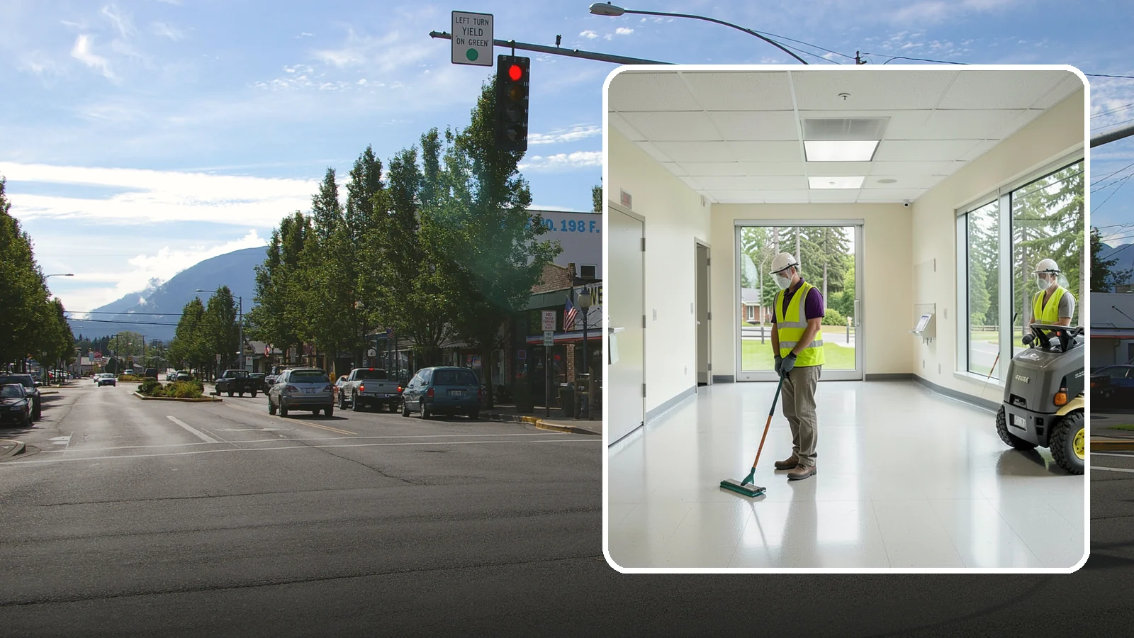 Public Building Janitorial in North Bend, King County, WA - Recurring custodial service keeps city halls, community centers, and administrative offices clean, sanitary, and presentable for...