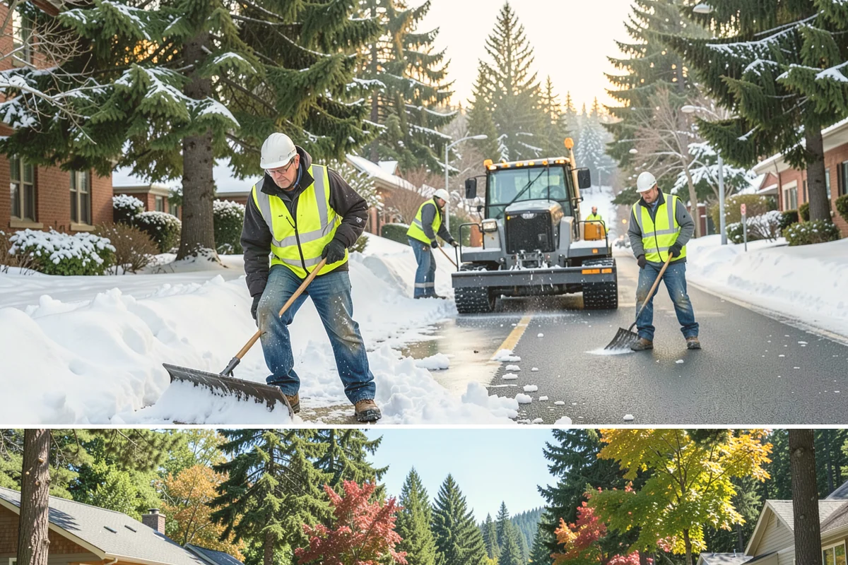 Public Building Janitorial in Orting, Pierce County, WA - Demand rises through the wet fall and winter months when tracked-in mud and moisture increase floor and entryway workloads.