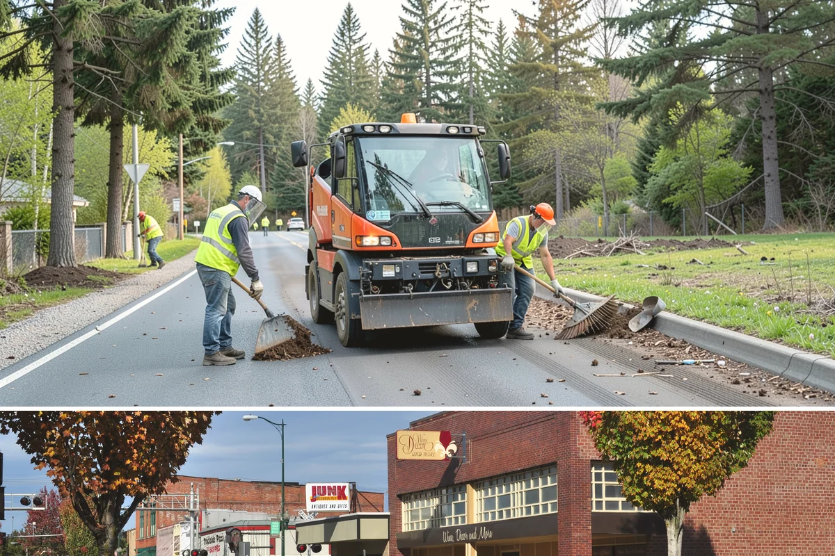 Public Building Janitorial in Puyallup, Pierce County, WA - Demand rises through the wet fall and winter months when tracked-in mud and moisture increase floor and entryway workloads.