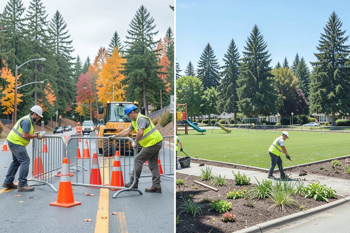 Public Building Janitorial in Roy, Pierce County, WA - Walk each building and confirm scope, security access, and cleaning frequencies