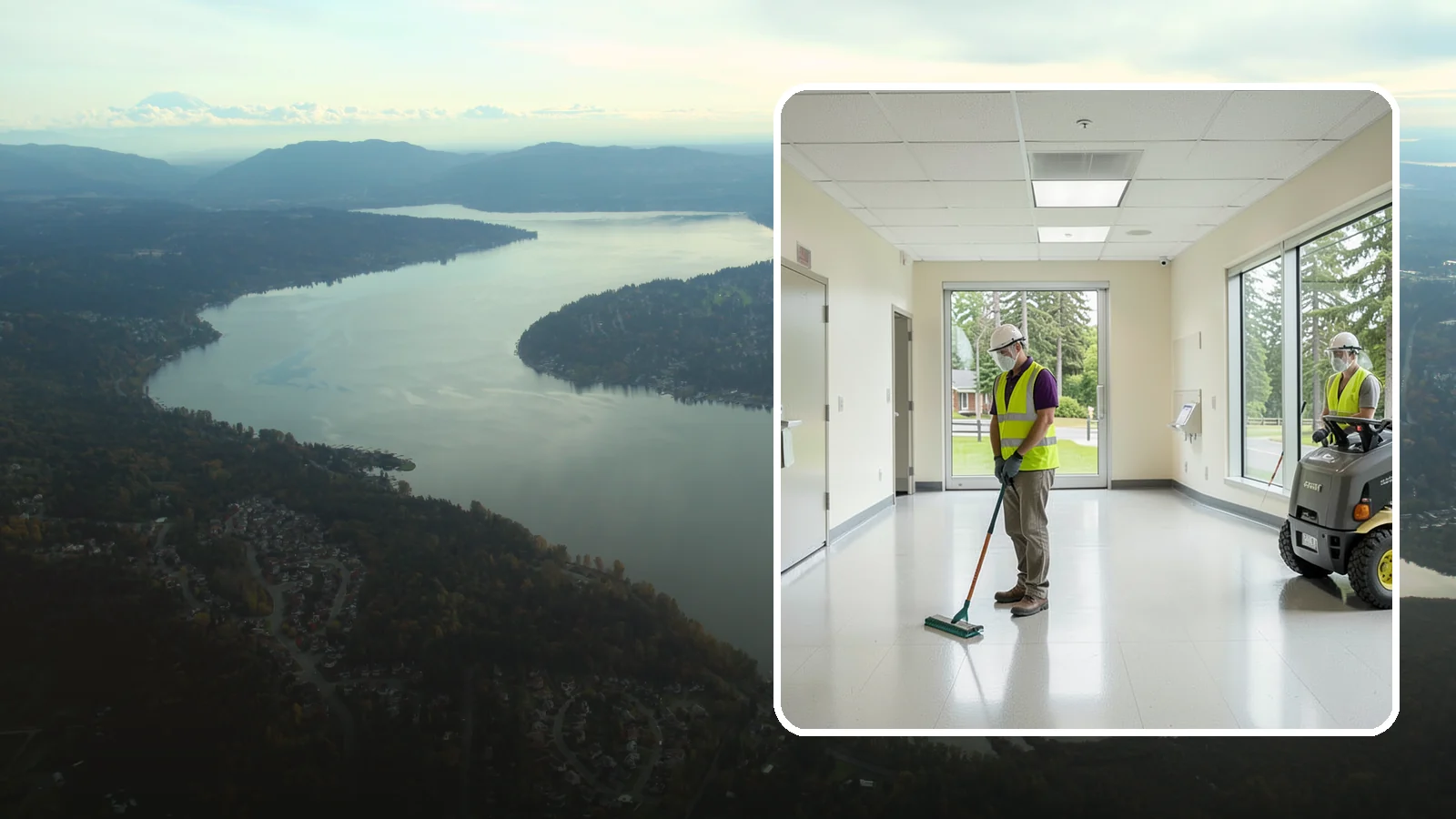 Public Building Janitorial in Sammamish, King County, WA - Recurring custodial service keeps city halls, community centers, and administrative offices clean, sanitary, and presentable for...
